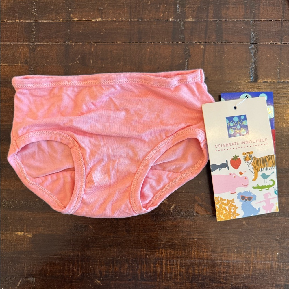 NWT Size 2T-3T Kickee Pants Lotus Pink Underware.